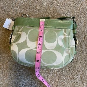 Coach canvas bag